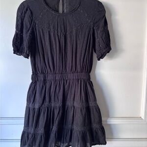 Zara Black Lace Dress